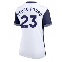 Fotbalové Dres Tottenham Hotspur Pedro Porro #23 Dámské Domácí 2024-25 Krátký Rukáv